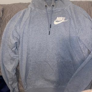 NIKE blue sweatshirt size: xs